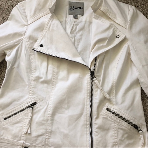 GUESS MOTO LIGHTWEIGHT JACKET - Picture 2 of 6